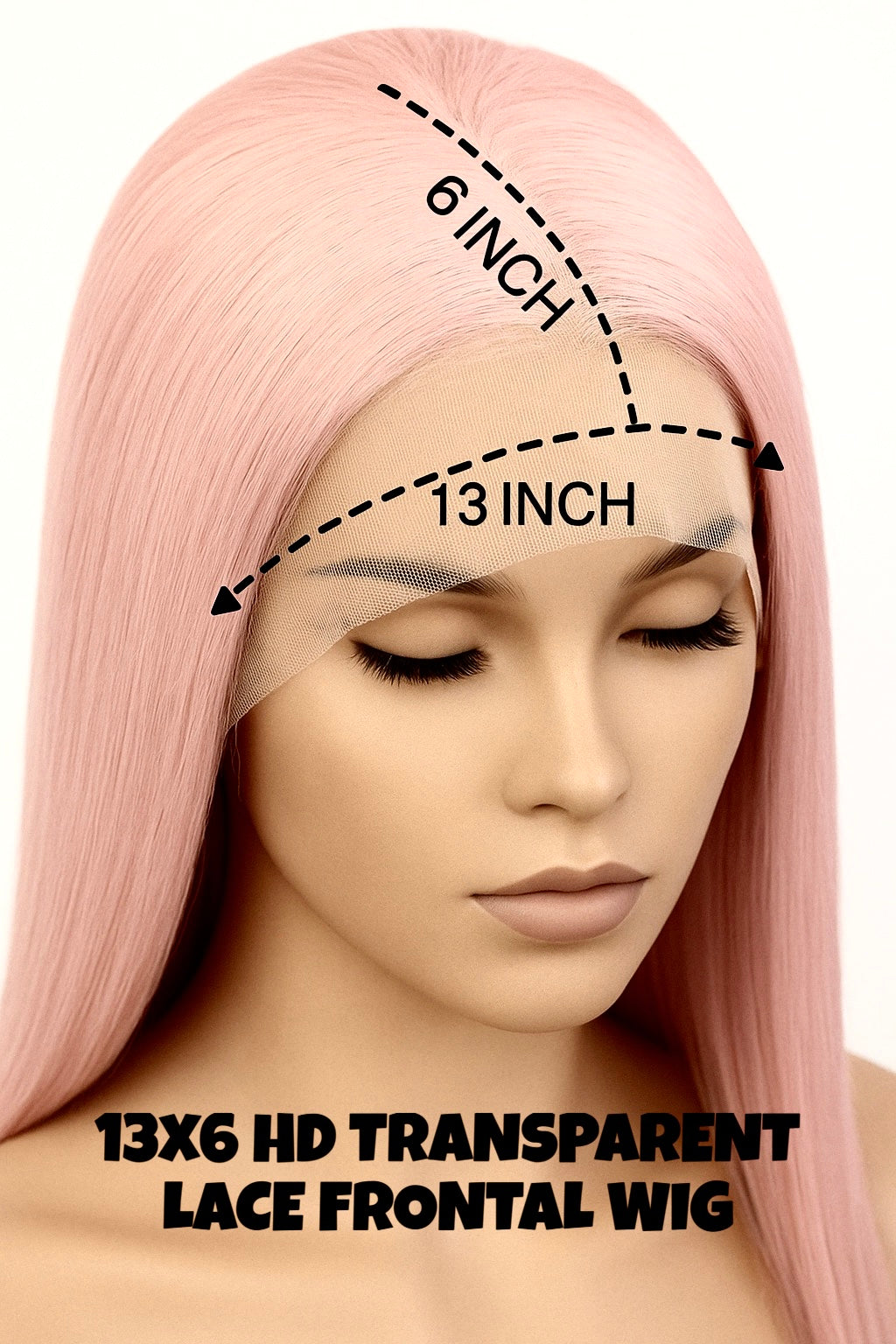 FLASH SALE ⚡️26” PINK Synthetic Blend Heat Resistant HD Lace 13x6 Frontal Wig