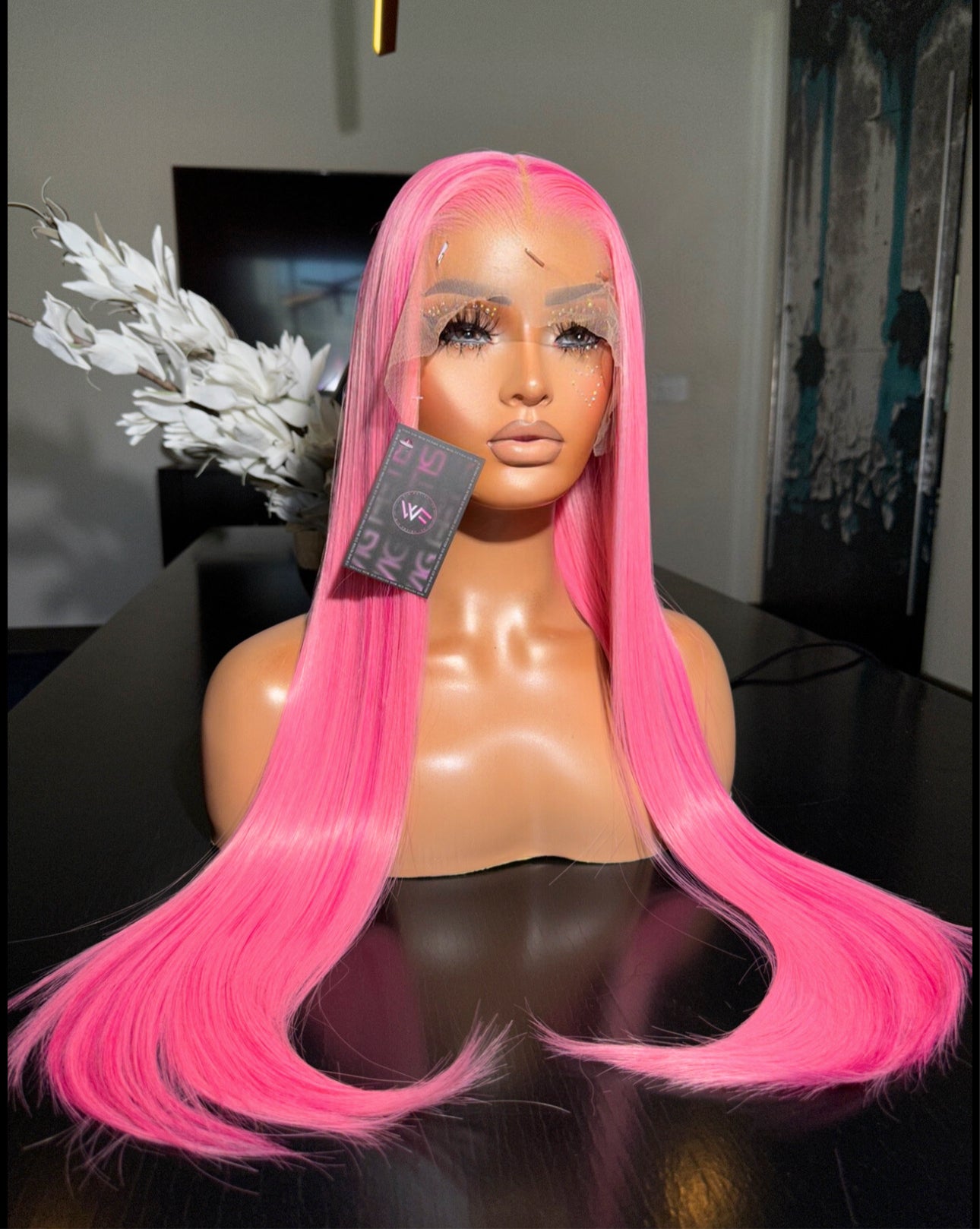 26” Synthetic Blend Heat Resistant Lace Frontal Wig - Unit WFC 41