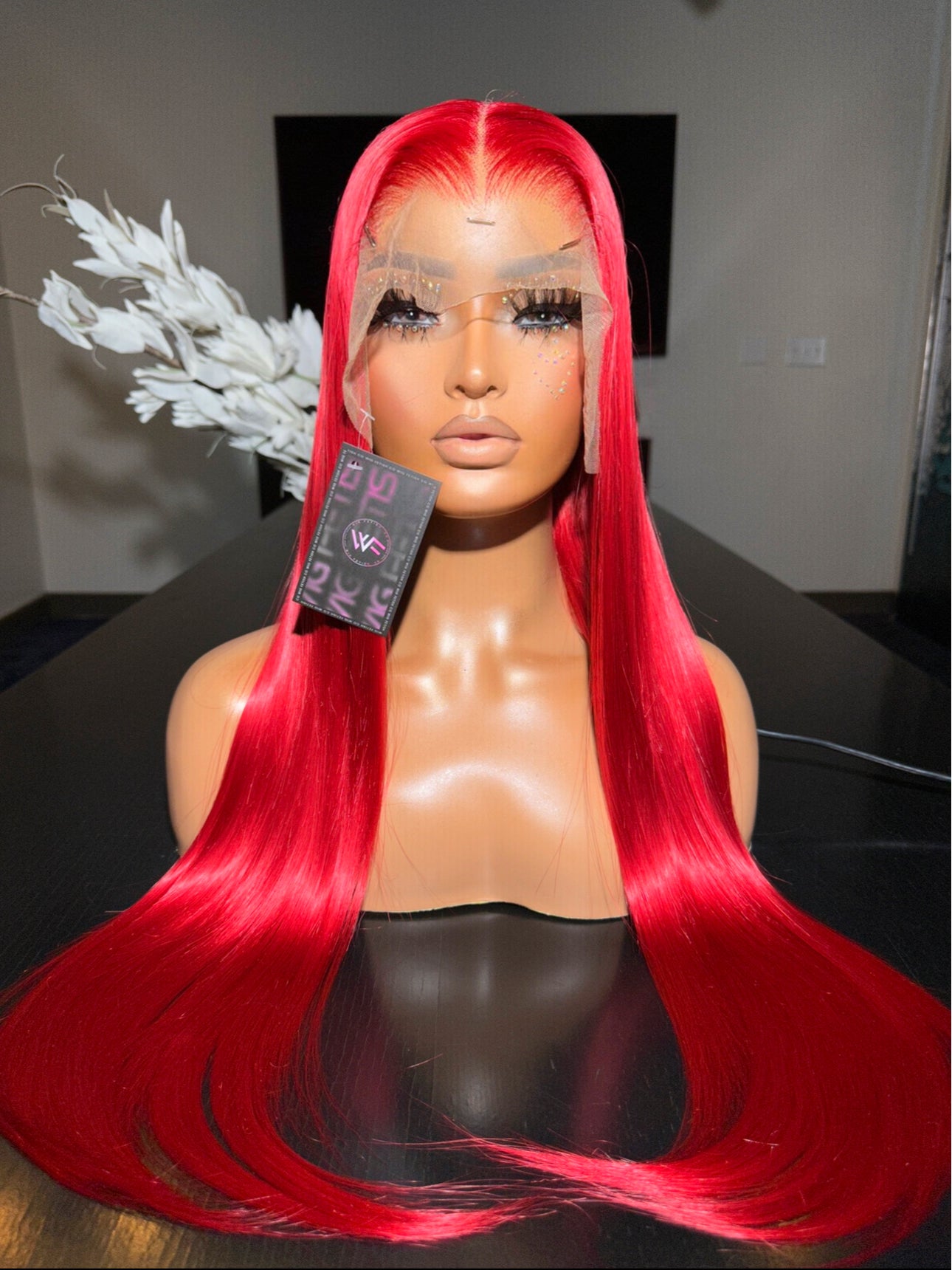 26” Synthetic Blend Heat Resistant Lace Frontal Wig - Unit WFC 34