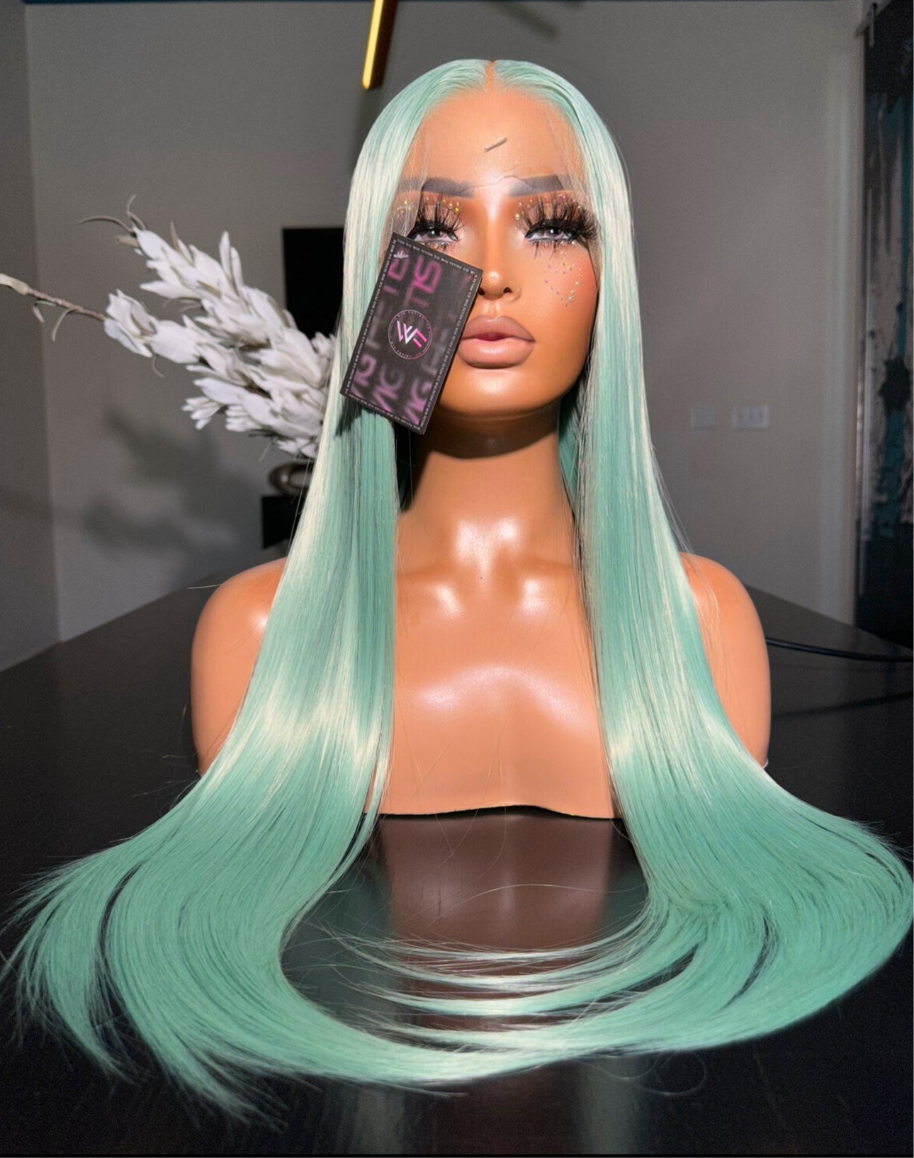 13x3 26” Premium Synthetic Heat Resistant Lace Frontal Wig - Unit WFC 32