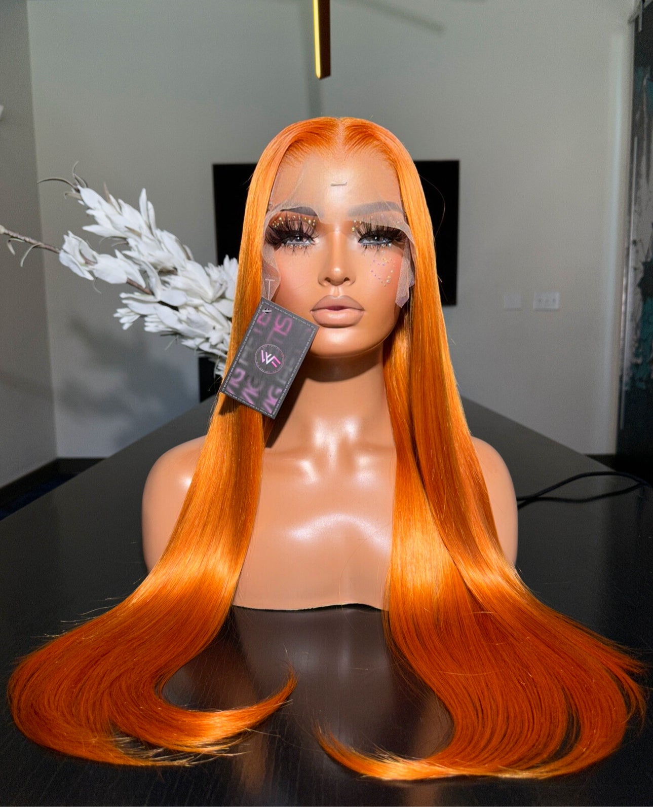 26” Synthetic Blend Heat Resistant Lace Frontal Wig - Unit WFC 42