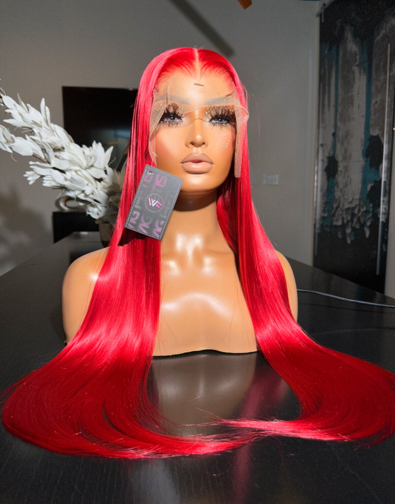 26” Synthetic Blend Heat Resistant Lace Frontal Wig - Unit WFC 34