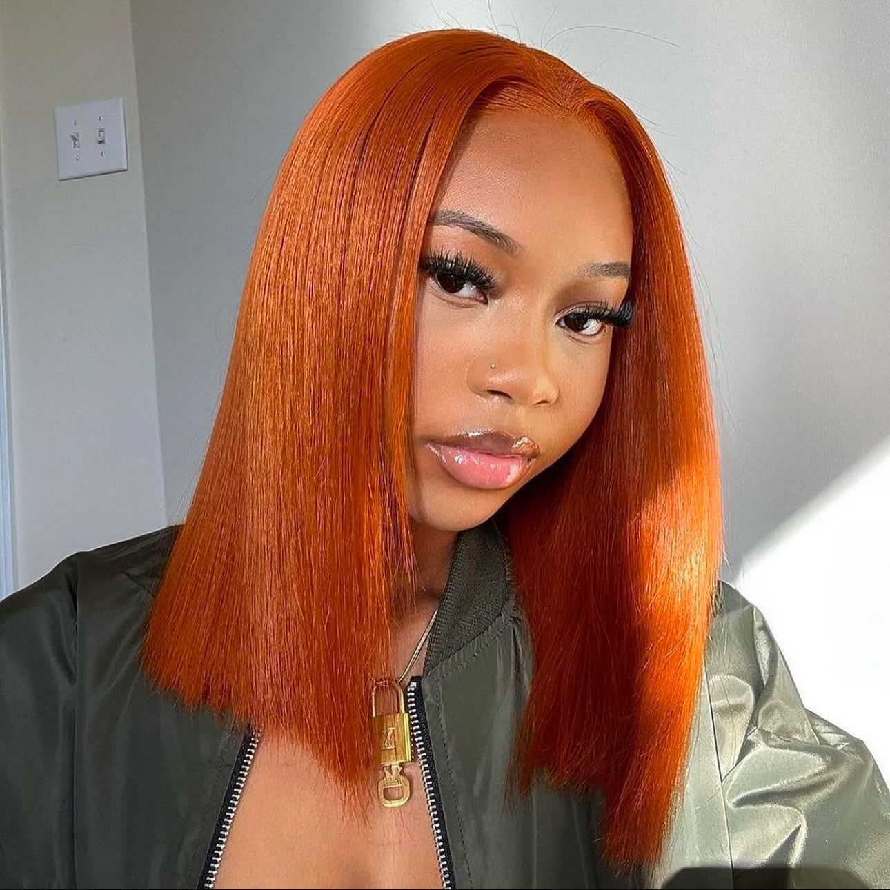 HD LACE 13x6 18” Heat Resistant Synthetic Blend Wig - SPICE
