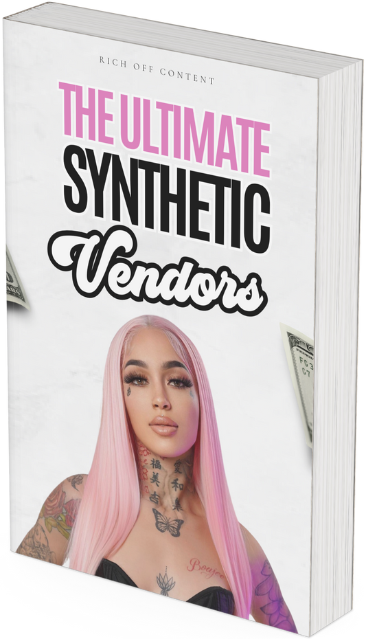ULTIMATE SYNTHETIC WIG VENDORS (RESELL RIGHTS) E-BOOK