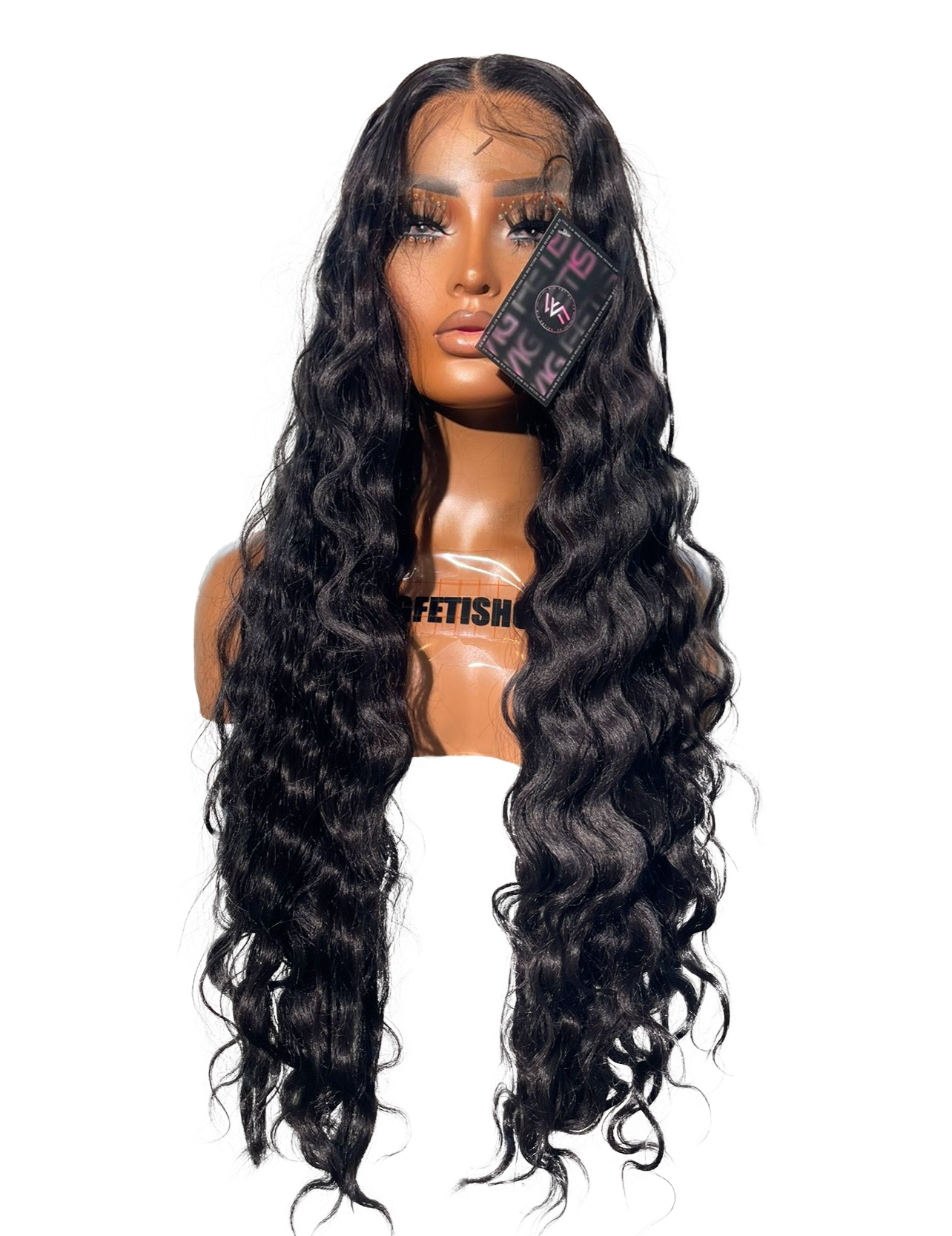 HD LACE 30 INCH T PART (GLUELESS) DEEP WAVE