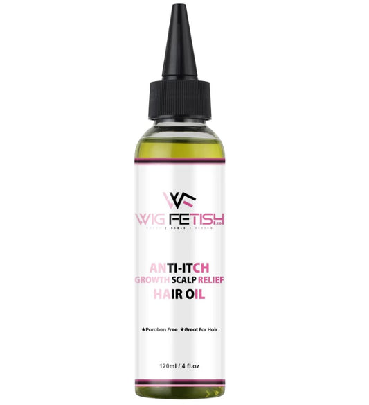 100% ALL NATURAL VEGAN Anti-Itch Growth Scalp Relief Hair Oil 4oz