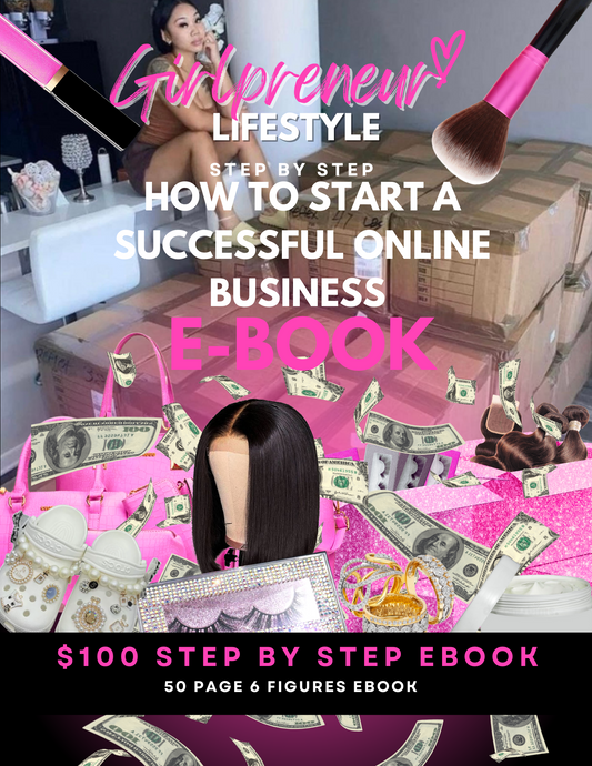 STEP BY STEP HOW TO START A SUCCESSFUL ONLINE BUSINESS 50 PAGE E-BOOK