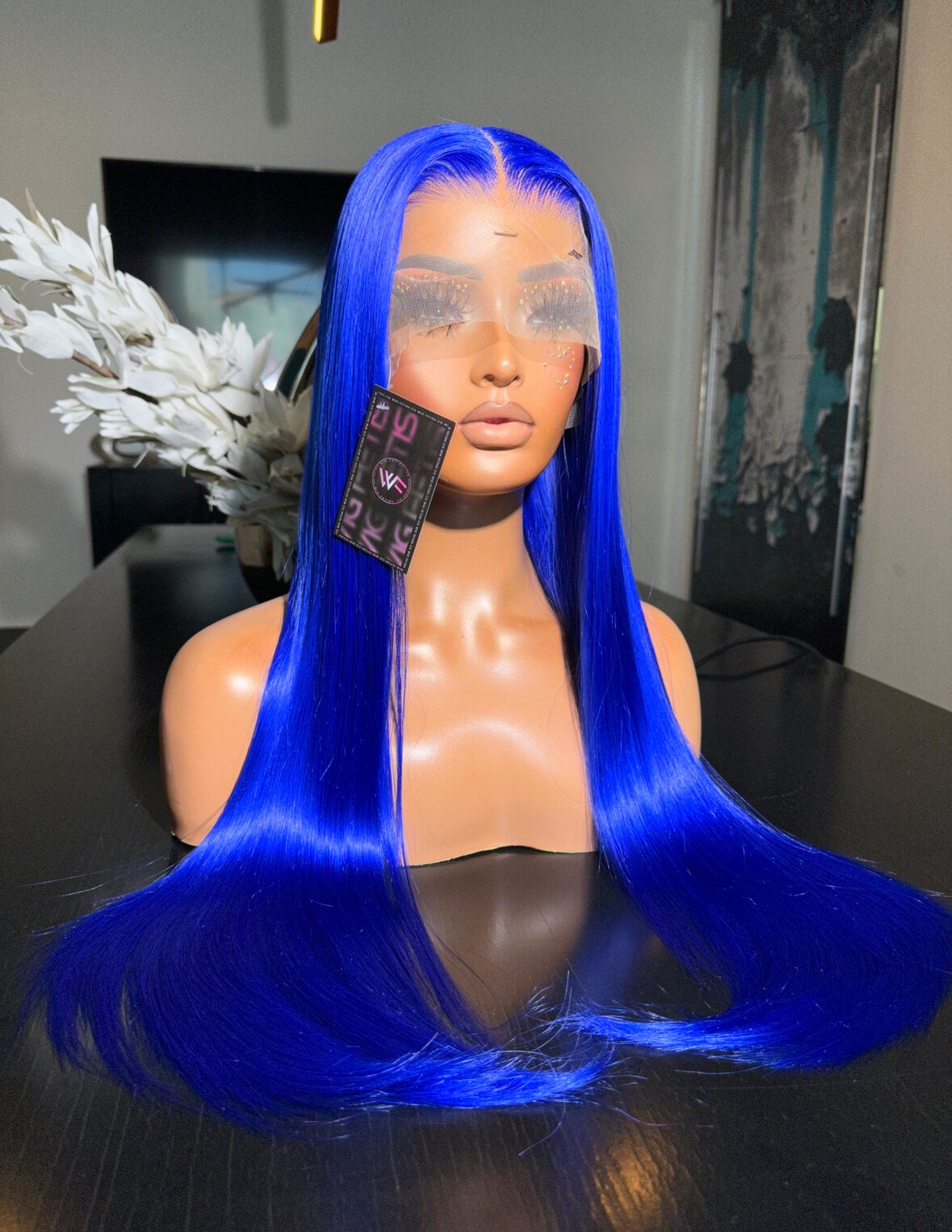 30” Synthetic Blend Heat Resistant Lace Frontal Wig - Unit 26