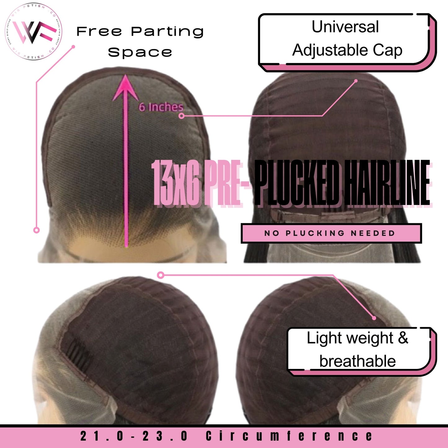 HD LACE 13x6 Pre-Plucked 30” Synthetic Blend Heat Resistant Lace Frontal Wig - Unit WFC PLATINUM (PRE ORDER)